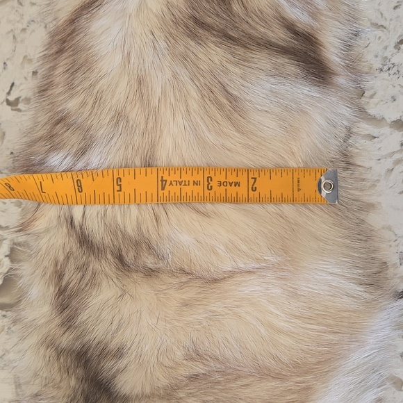 Fox Fur Luxurious 3pcs NWOT Genuine Hat, Cape and Scarf - Picture 11 of 14